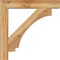 Ekena Millwork Imperial Block Rough Sawn Bracket w/ Offset Brace, Western Red Cedar, 6"W x 30"D x 30"H BKT0604X30X30IMP05RWR - alternate 4